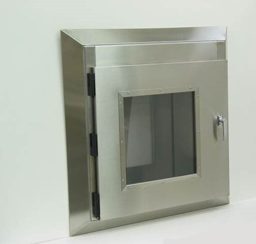 stainless steel wall mount box with door